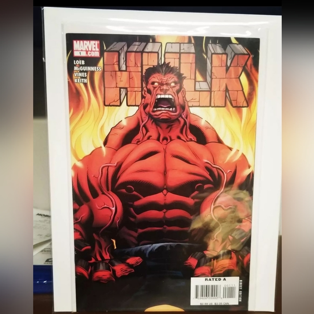 Hulk #1 2008 1st Red Hulk Comic Book NM